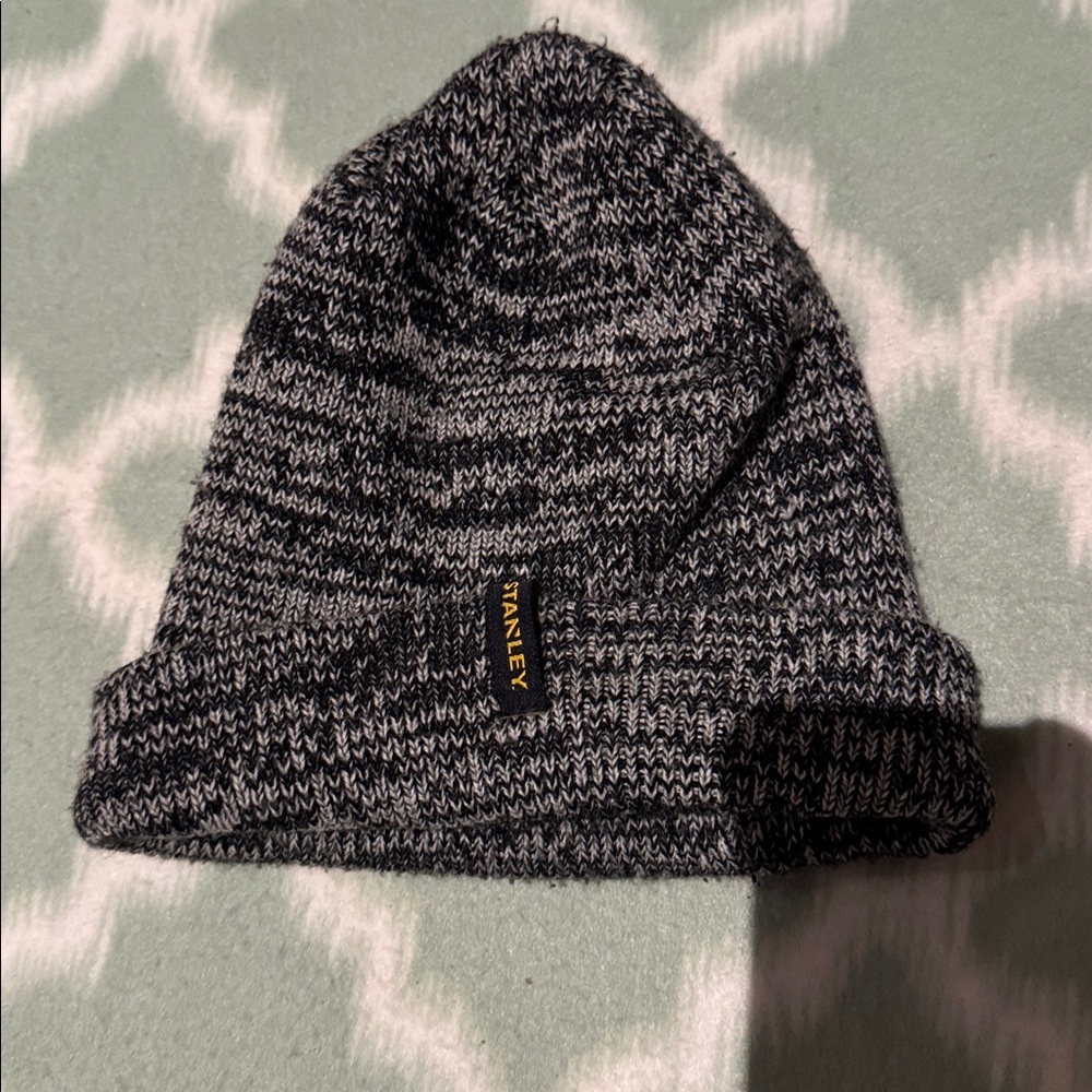 Stanley Charcoal and Light Gray Knit Beanie